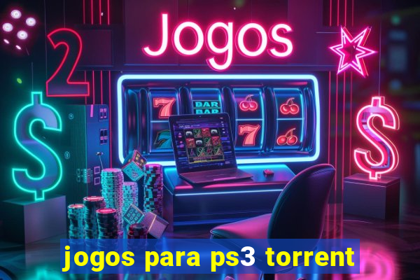 jogos para ps3 torrent